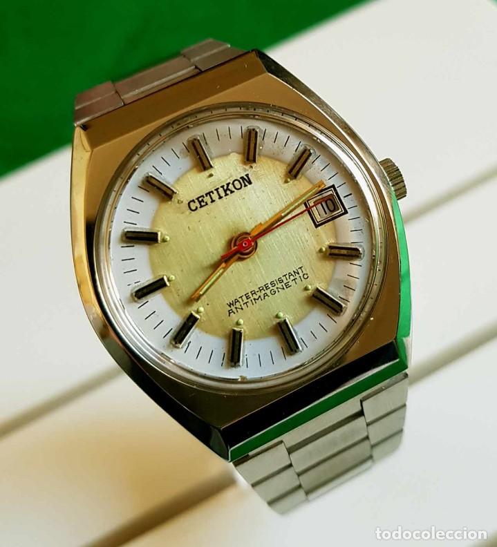 Relojes de pulsera: Reloj CETIKON de cuerda, vintage, C1970, NOS (new old stock) - Foto 1 - 226767315
