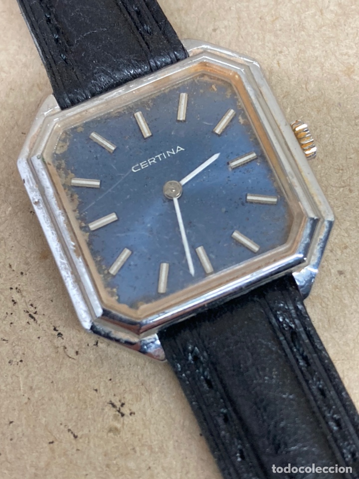 reloj certina de caballero - carga manual - Compra venta en todocoleccion