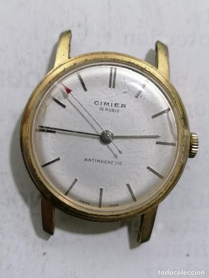 Relojes de pulsera: RELOJ DE PULSERA, MARCA CIMIER ANTIMAGNETIC, FUNCIONA - Foto 1