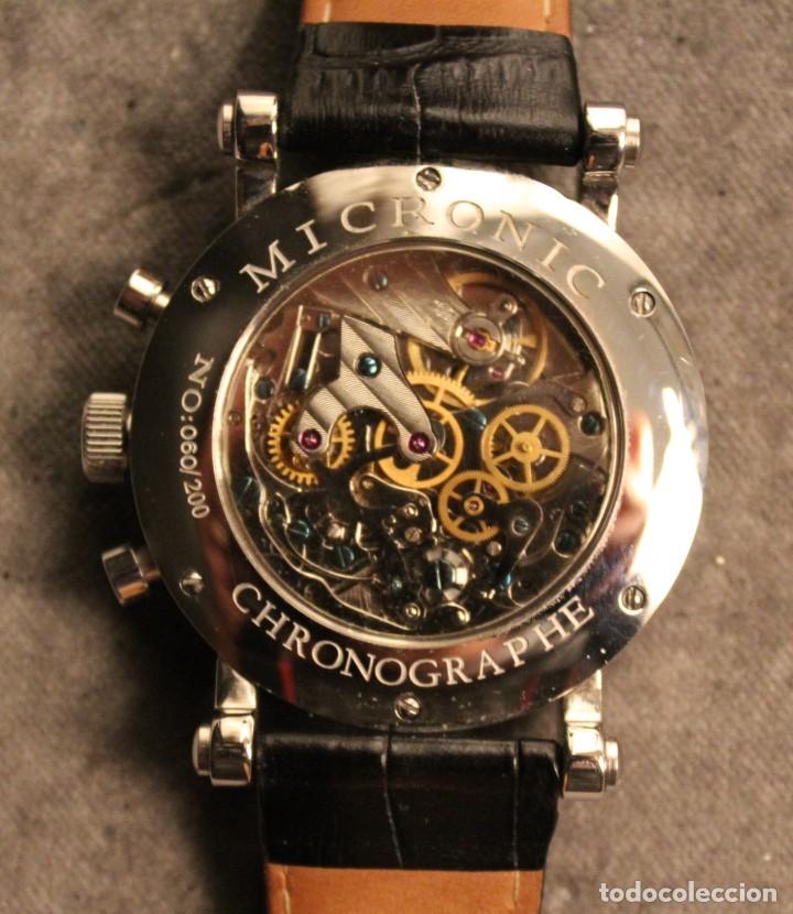 Relojes de pulsera: Reloj MICRONIC Chornographe - Foto 2
