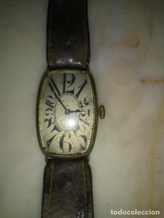 rarisimo reloj zino deco plata inglesa expl - Comprar Relojes Antiguos Pulsera Carga en todocoleccion - 242898395