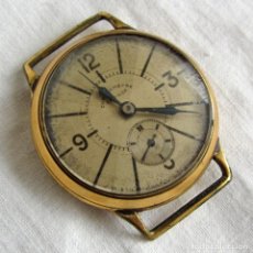 Relojes de pulsera: RELOJ CRONÓMETRO SERIOSA, BAÑO DE ORO. Lote 251532550