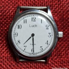 Relojes de pulsera: ORIGINAL - LUCH - RELOJ RUSO CCCP - URSS - CARGA MANUAL - 30 MM - FUNCIONANDO.