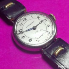 Relojes de pulsera: BELLO RELOJ MILITAR LONGINES DATADO EN 1935, FUNCIONA ATRASANDO. Lote 253909640