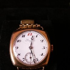 Relojes de pulsera: RELOJ LONGINES DE ORO CON 100 AÑOS DE ANTIGUEDAD. Lote 255994600