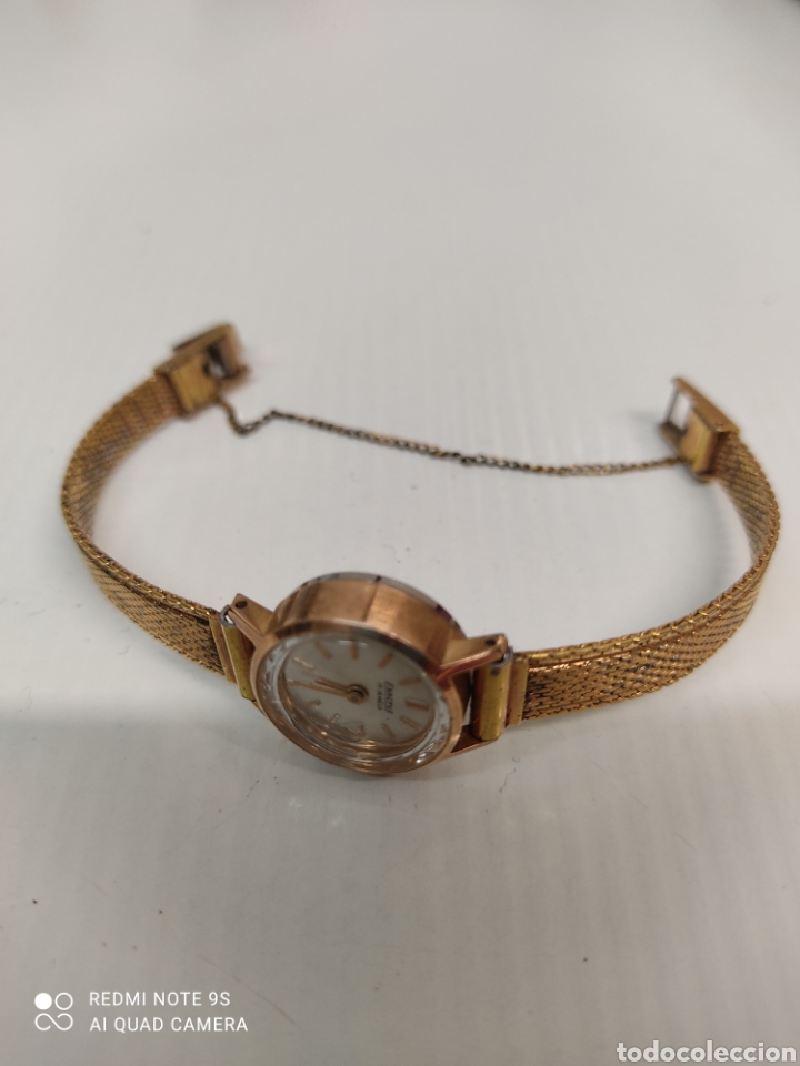 Relojes de pulsera: Reloj EXACTUS mujer chapado - Foto 3