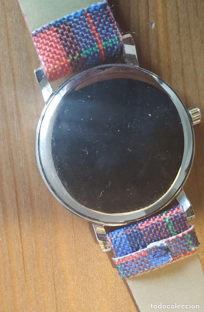 Relojes de pulsera: Reloj cuarzo cuadritos - Foto 3