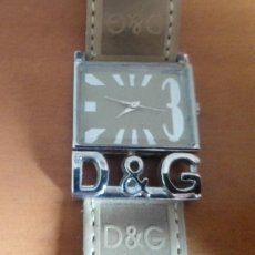 Relojes de pulsera: RELOJ MUJER STAINLESS STELL BACK D&G WATER RESISTANT