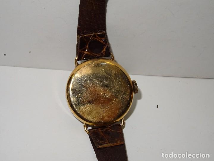 Relojes de pulsera: ANTIGUO RELOJ DE PULSERA DE ORO 18KL.CARGA MANUAL MARCA ANCRE 15 RUBIS PRECISA REPASO - Foto 7 - 278878933