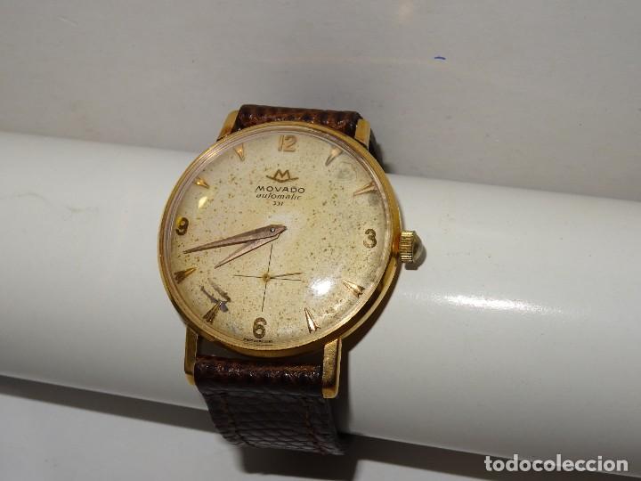 Relojes de pulsera: ANTIGUO RELOJ DE PULSERA MOVADO AUTOMATIC 331 - ( AUTOMATICO ) CAJA DE ORO 18 KLT. FUNCIONANDO - Foto 1 - 278881748