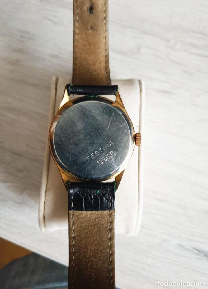 Relojes de pulsera: Reloj suizo de cuerda. - Foto 2