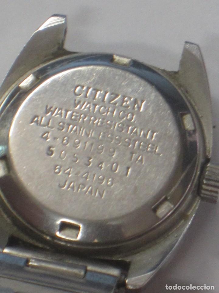 Relojes de pulsera: RELOJ CITIZEN CON CALENDARIO. FUNCIONA - Foto 4