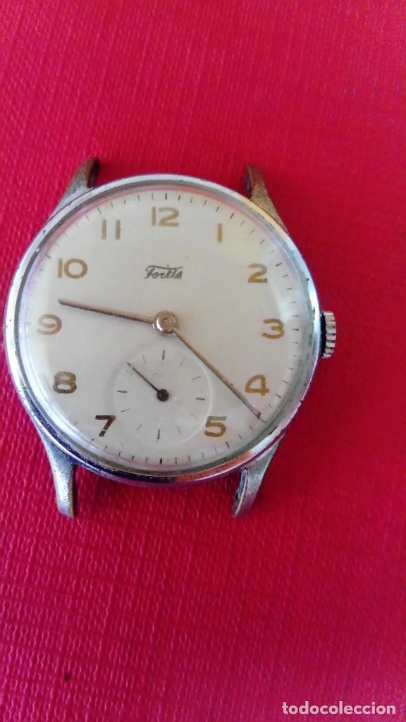 Relojes de pulsera: Antiguo Reloj Fortis - Foto 2