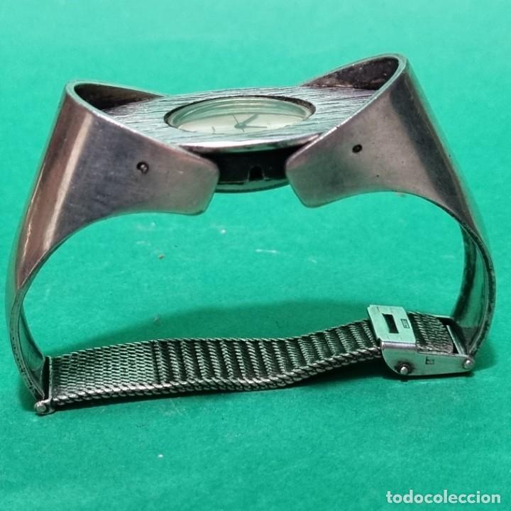 reloj diseño en plata años 1960-70 marca voga a - Compra venta