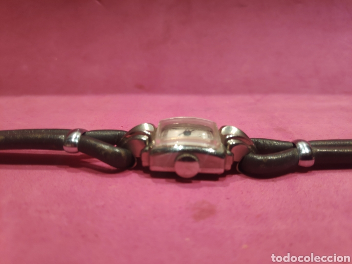 Relojes de pulsera: Reloj de Dama Unitas art dec&oacute; funcionando - Foto 3