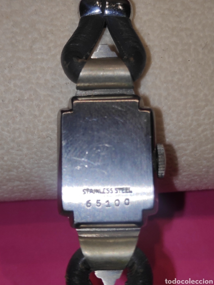 Relojes de pulsera: Reloj de Dama Unitas art dec&oacute; funcionando - Foto 6
