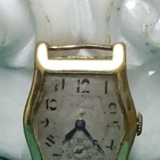 Relojes de pulsera: ANTIGUO RELOJ DE CUERDA, AÑOS 30-40, CHAPADO EN ORO. Lote 297800398