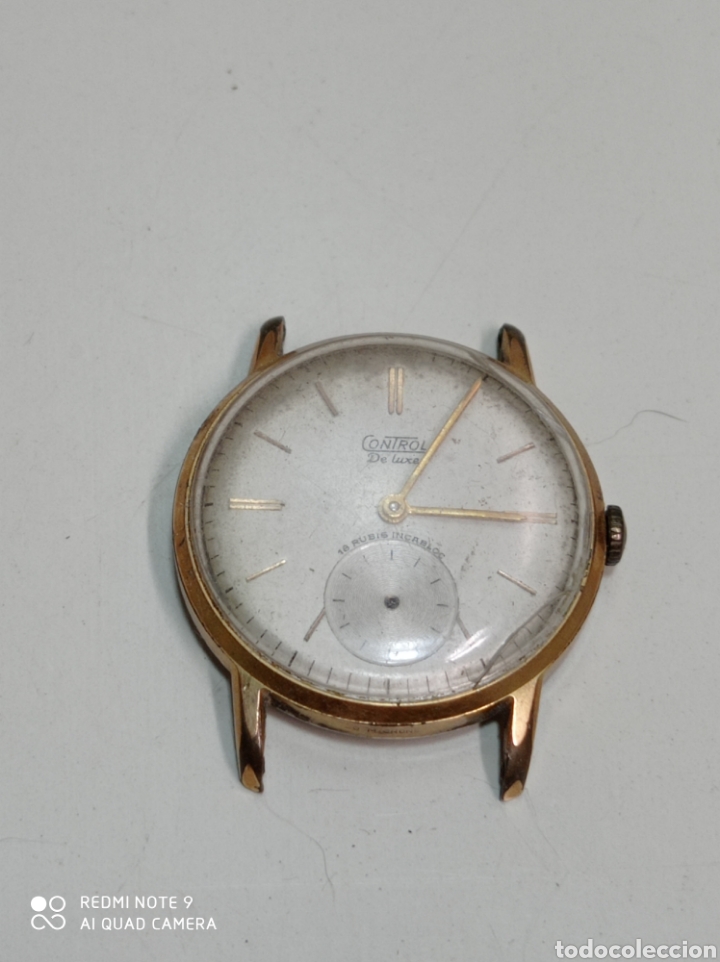 Relojes de pulsera: Antiguo reloj de pulsera control de luxe. - Foto 1