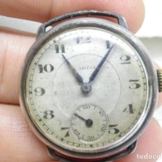 Relógios de pulso: JOYA DE EPOCA CARTEL DE TRINCHERA MILITAR DE PLATA SILVER 800 AÑO 1900-10 LEER!!. Lote 356808940