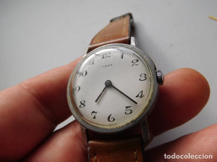 Relojes de pulsera: Reloj de carga manual de la marca Timex - Foto 2