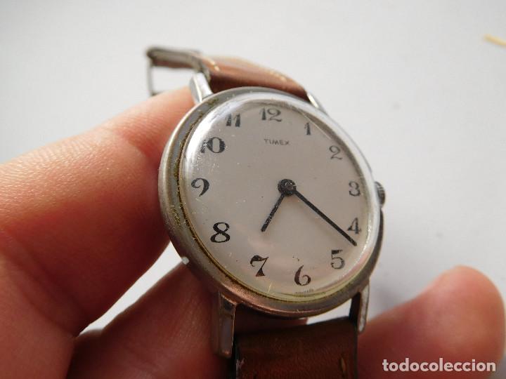 Relojes de pulsera: Reloj de carga manual de la marca Timex - Foto 3