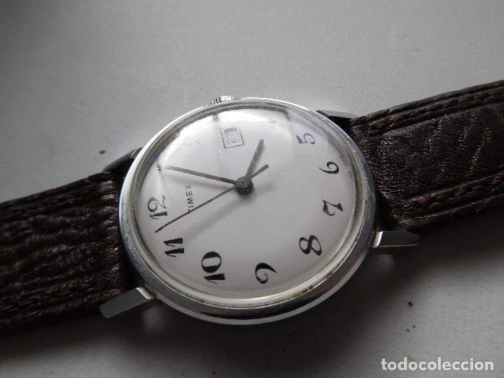 Relojes de pulsera: Reloj de carga manual de la marca Timex - Foto 2