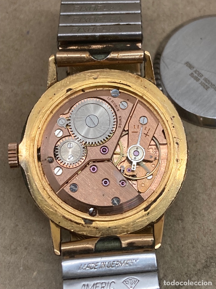 Relojes de pulsera: Reloj Centenario de carga manual /CR21-45 - Foto 4