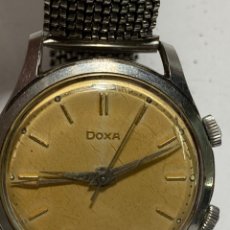 Relojes de pulsera: RELOJ DOXA CARGA MANUAL CON ALARMA EN FUNCIONAMIENTO AÑOS 60. Lote 314627963