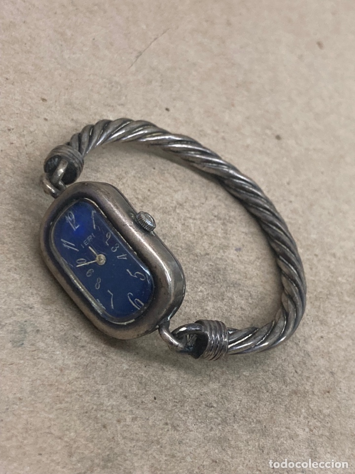 Relojes de pulsera: Reloj Ieri carga manual de plata - Foto 1