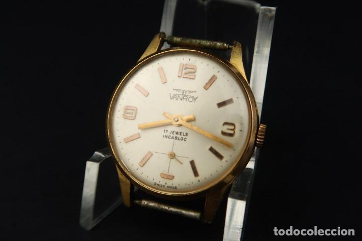 Relojes de pulsera: Antiguo Reloj de Pulsera Vanroy - Foto 2