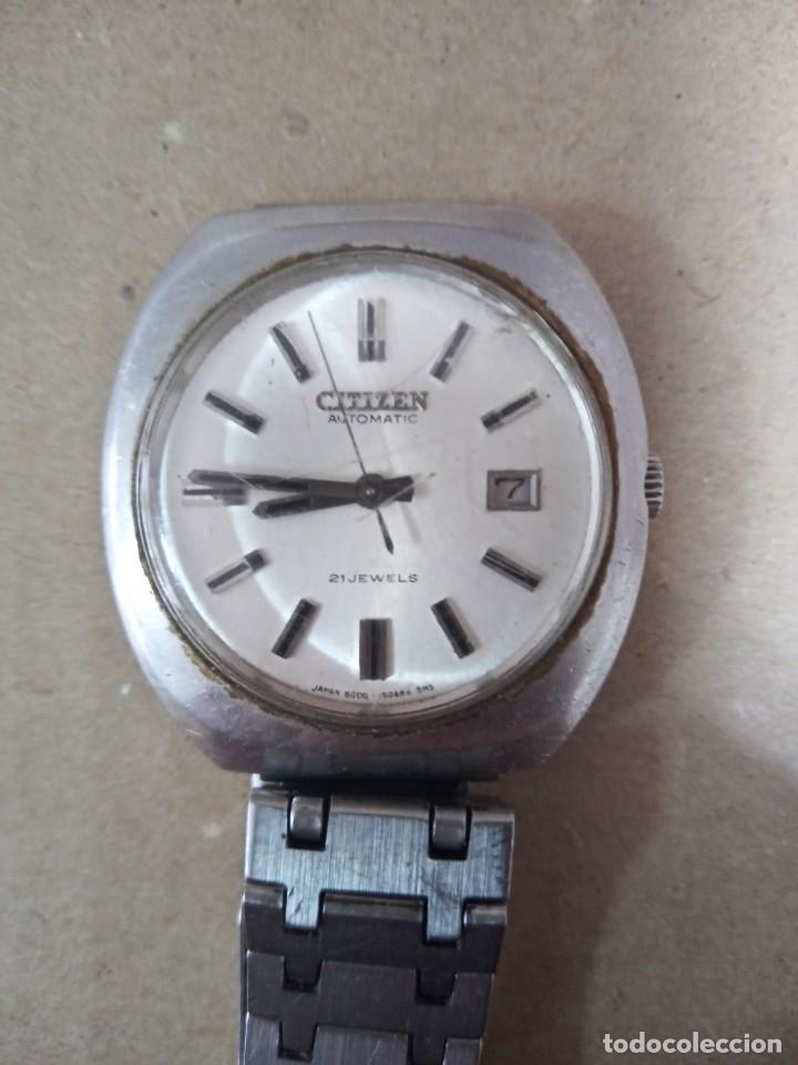 reloj hombre citizen automático 21 jewels - Compra venta en todocoleccion