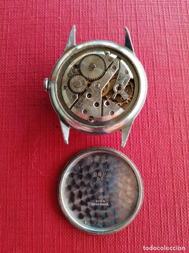 Relojes de pulsera: Reloj Zeus. No funciona - Foto 7