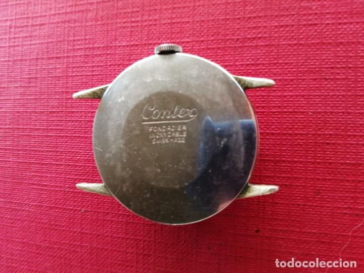 Relojes de pulsera: Antiguo Reloj Contex de 38 mm - Foto 3