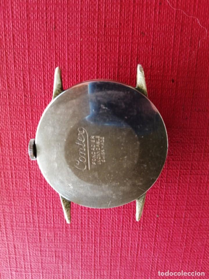 Relojes de pulsera: Antiguo Reloj Contex de 38 mm - Foto 4
