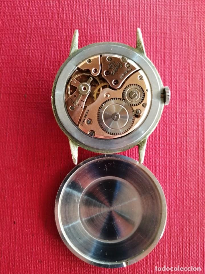 Relojes de pulsera: Antiguo Reloj Contex de 38 mm - Foto 9