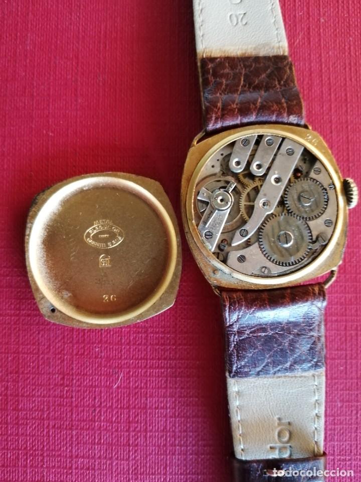 Relojes de pulsera: Antiqu&iacute;simo Reloj Portus. - Foto 7