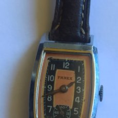 Relojes de pulsera: RELOJ ANTIGUO FANEX CUERDA MANUAL 1940-1950. Lote 359246555
