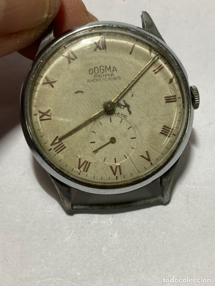 Montre Mécanique Vintage Dogma Prima - À Réparer (balancier Défectueux) - Pour Collectionneurs