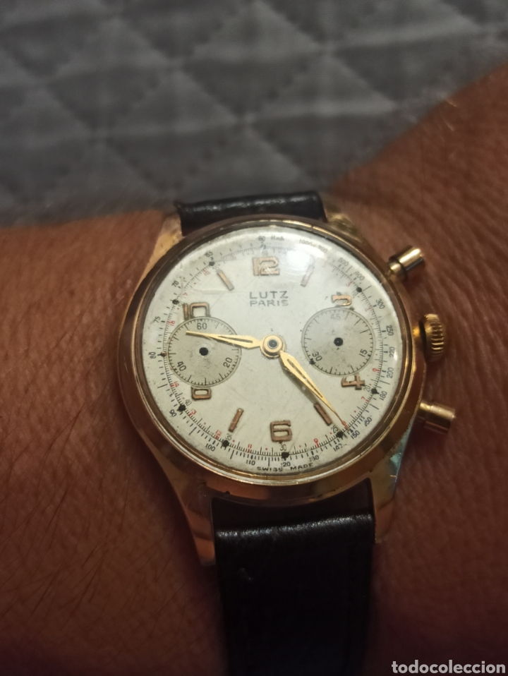 Relojes de pulsera: Reloj Lutz Paris chronograph - Foto 3