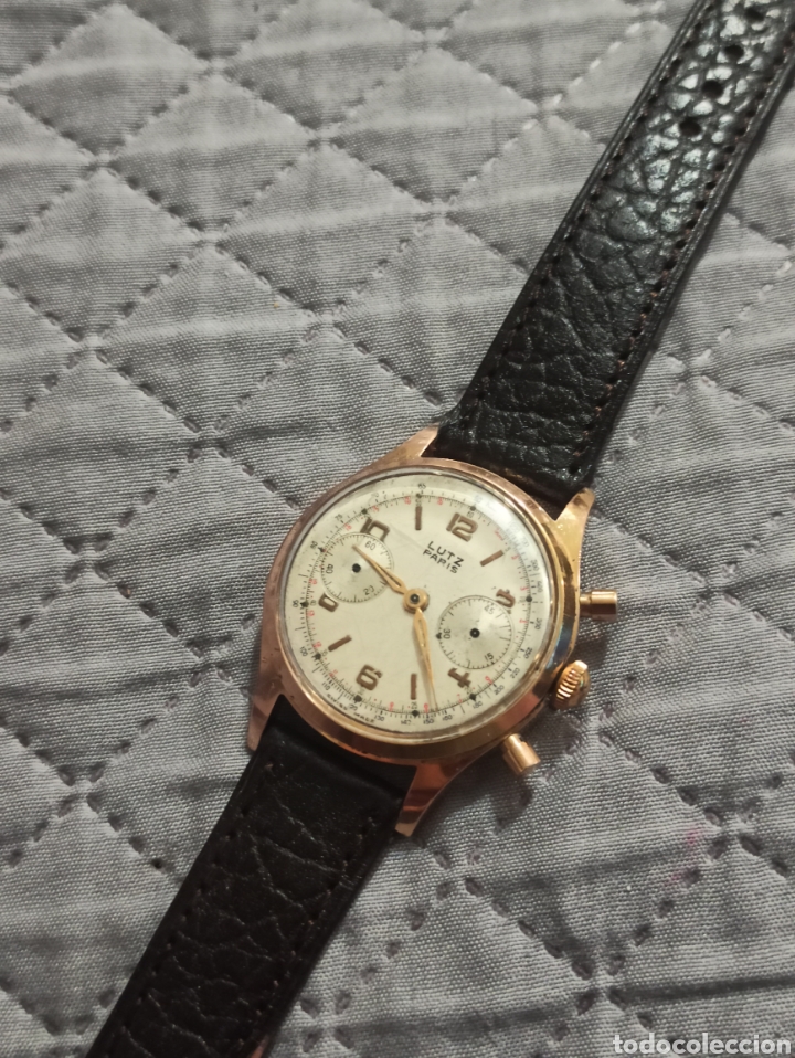 Relojes de pulsera: Reloj Lutz Paris chronograph - Foto 5