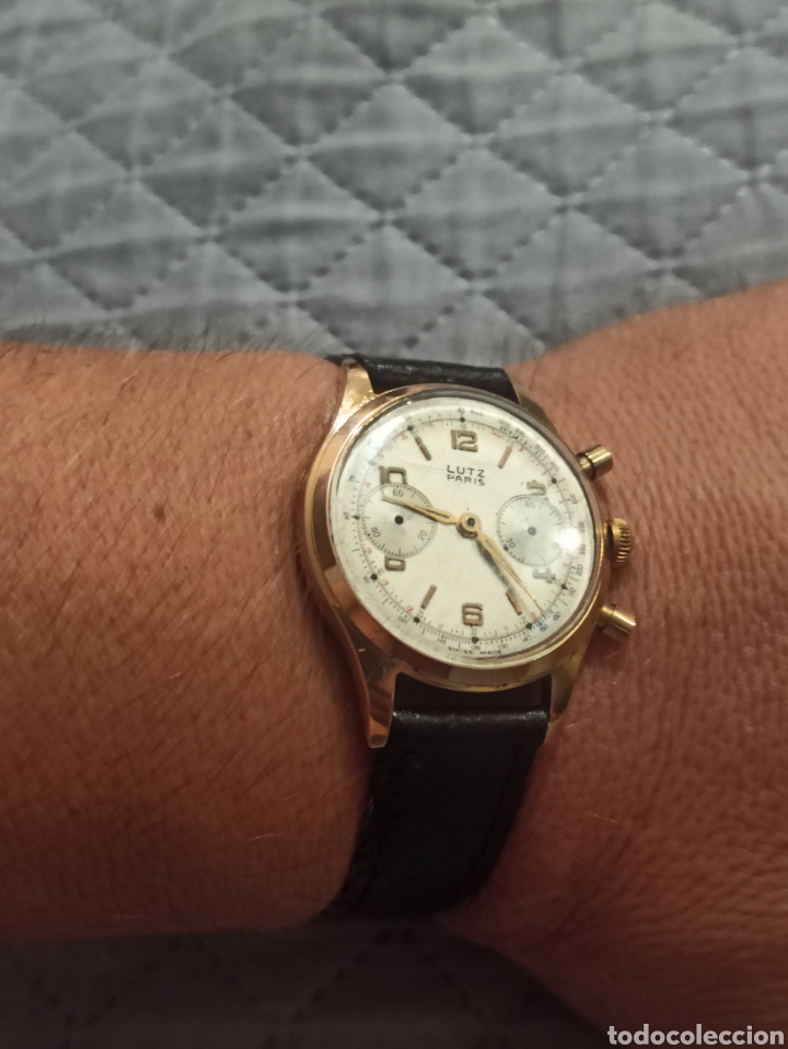 Relojes de pulsera: Reloj Lutz Paris chronograph - Foto 6