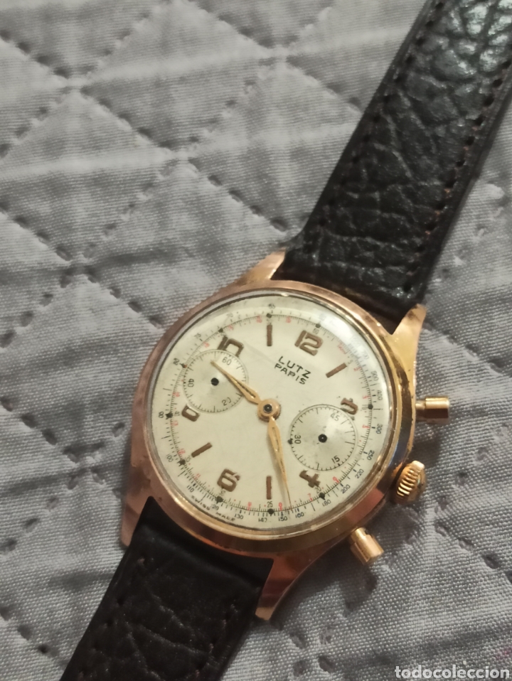 Relojes de pulsera: Reloj Lutz Paris chronograph - Foto 7