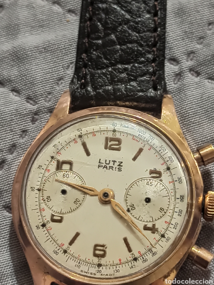 Relojes de pulsera: Reloj Lutz Paris chronograph - Foto 12