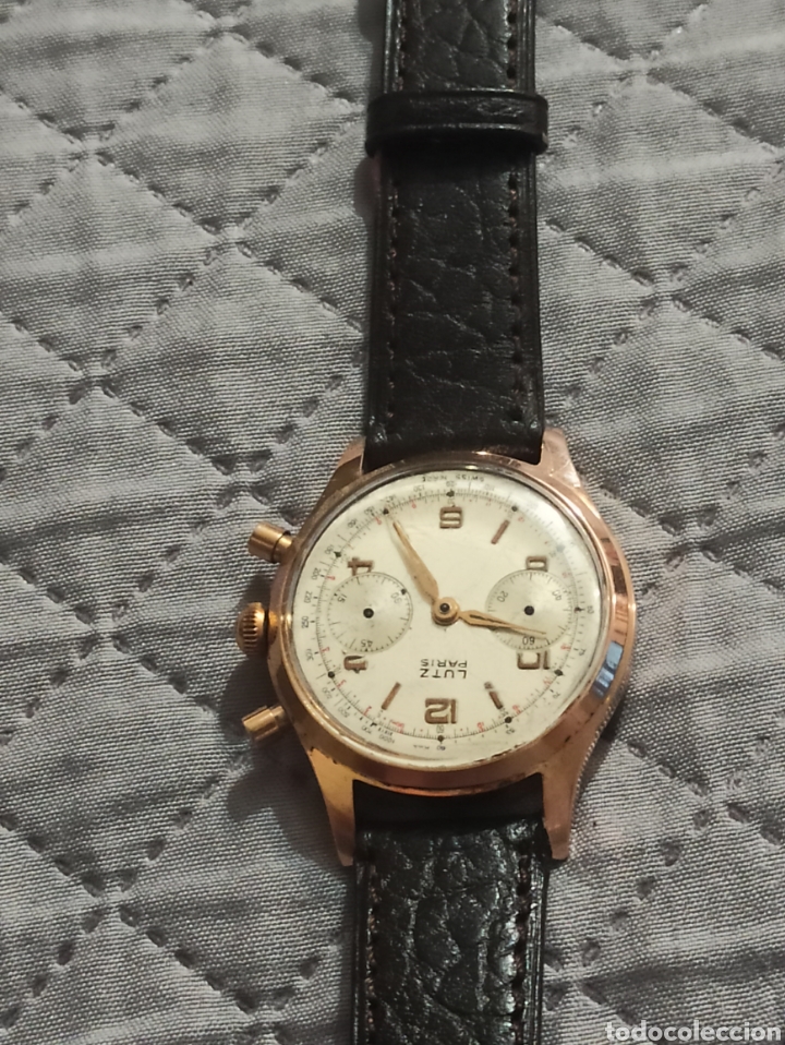 Relojes de pulsera: Reloj Lutz Paris chronograph - Foto 14