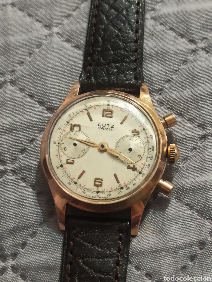Relojes de pulsera: Reloj Lutz Paris chronograph - Foto 1