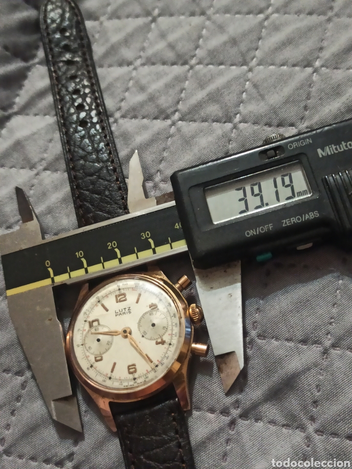 Relojes de pulsera: Reloj Lutz Paris chronograph - Foto 15