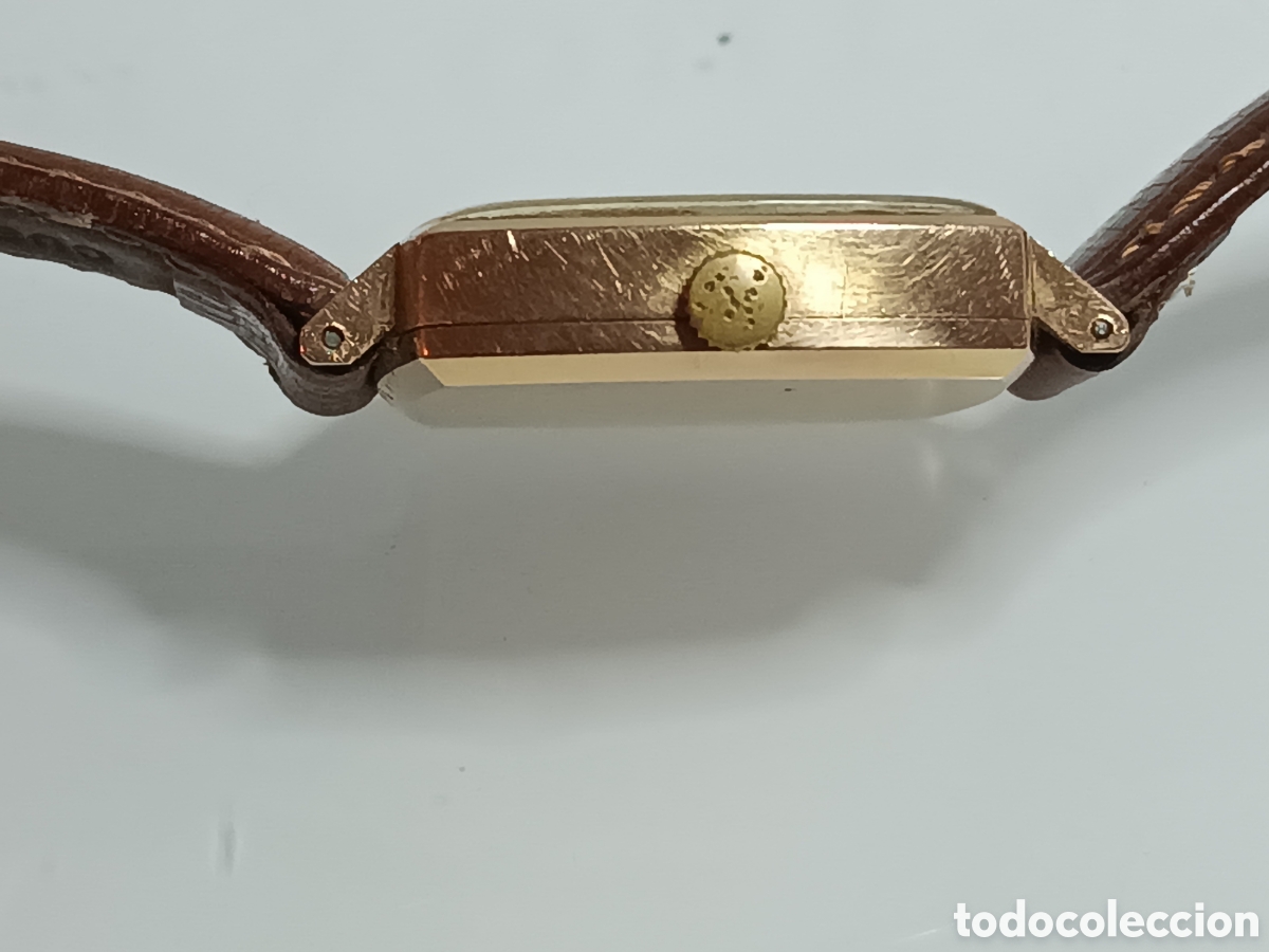 Relojes de pulsera: Reloj de Oro Universal Geneve funcionando - Foto 8
