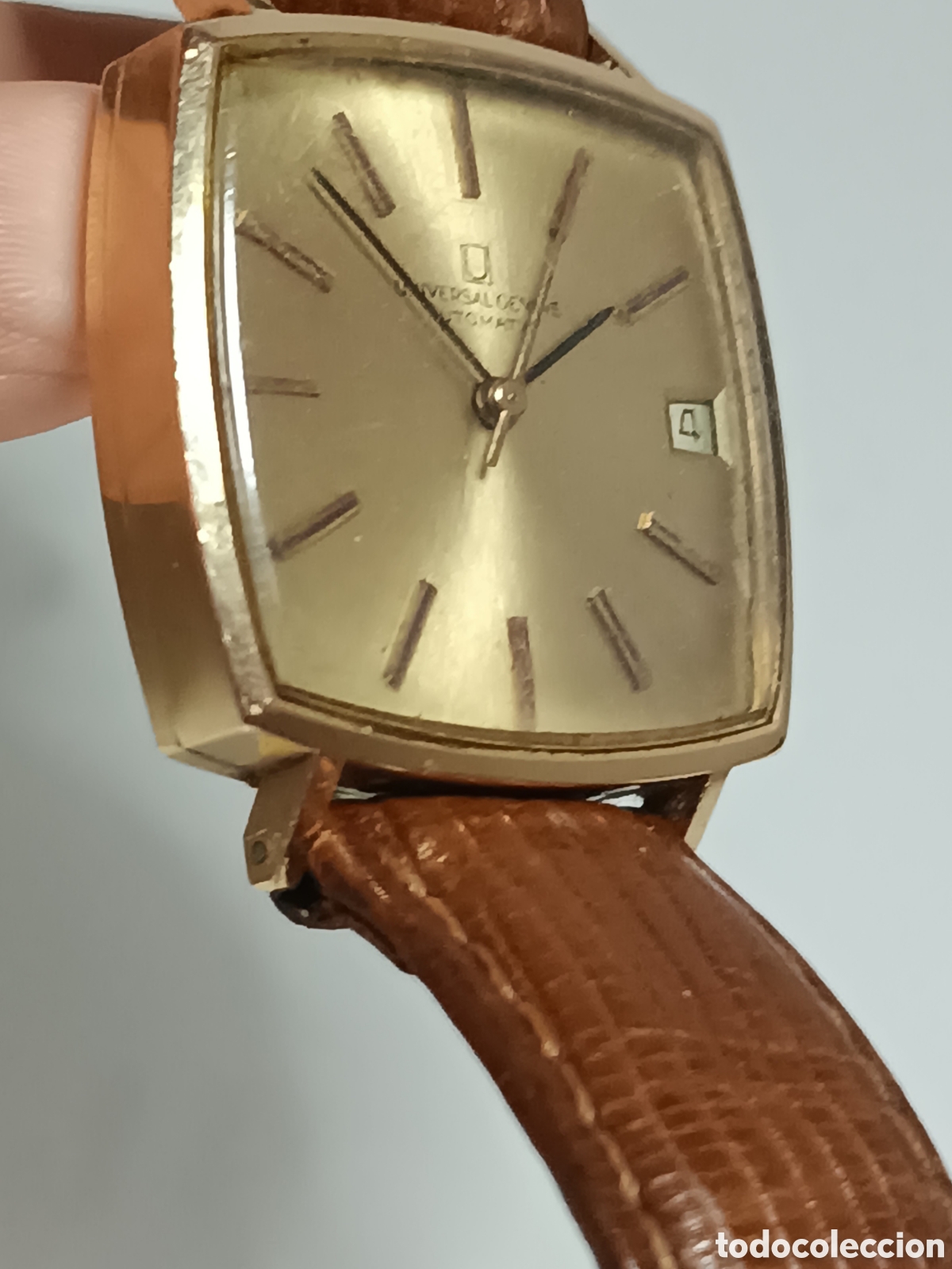 Relojes de pulsera: Reloj de Oro Universal Geneve funcionando - Foto 13
