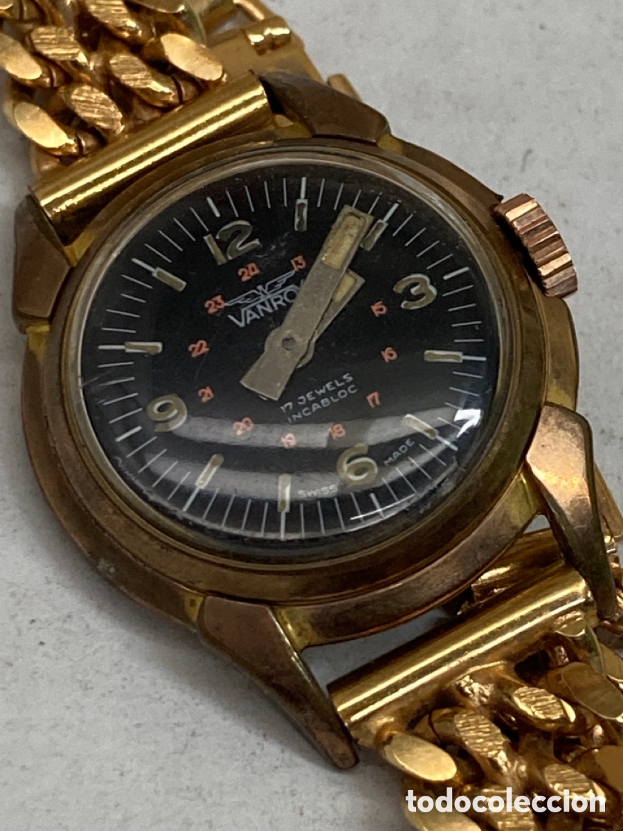 Relojes de pulsera: Reloj Vanroy carga manual - Foto 2