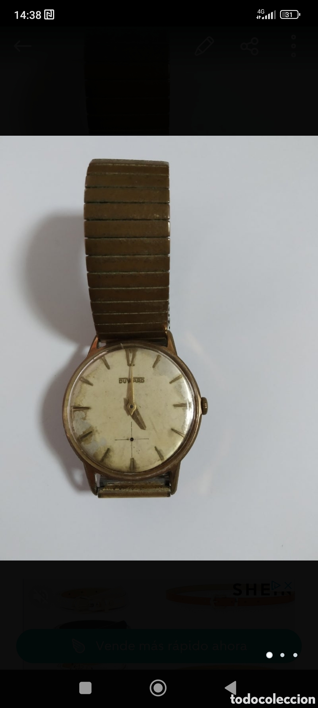 Relojes de pulsera: Reloj antiguo Duward - Foto 1